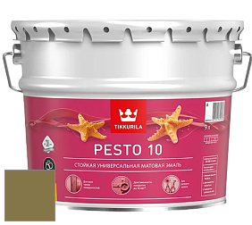 Краска Tikkurila Euro Pesto 10 эмаль цвет N453 