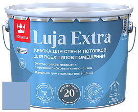 Краска Tikkurila Luja 20 Extra полуматовая краска для влажных помещений цвет V351 