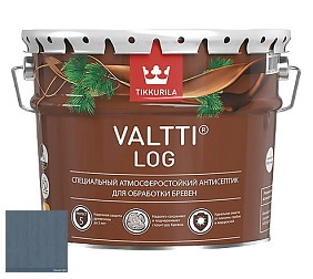 Краска Tikkurila Valtti Log грунтовочный антисептик по дереву цвет 5085 Ilta