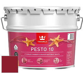 Краска Tikkurila Euro Pesto 10 эмаль цвет RAL 3003 