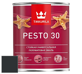 Краска Tikkurila Euro Pesto 30 эмаль цвет RAL 7021 