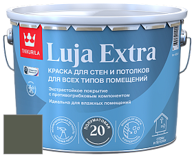 Краска Tikkurila Luja 20 Extra полуматовая краска для влажных помещений цвет N447 