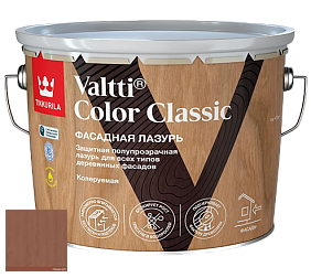 Краска Tikkurila Valtti Color Classic лазурь колеруемая для деревянного фасада цвет 5072 Honka