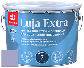 Краска Tikkurila Luja Extra 7 матовая краска для влажных помещений цвет NCS S 2030-R60B 