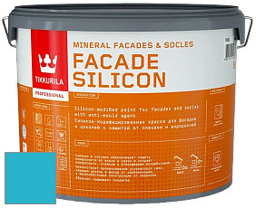 Краска Tikkurila Facade Silicon краска фасадная цвет U227 