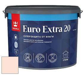 Краска Tikkurila Euro Extra 20 краска для стен и потолков цвет F406 