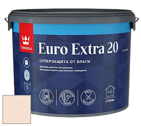 Краска Tikkurila Euro Extra 20 краска для стен и потолков цвет F407 