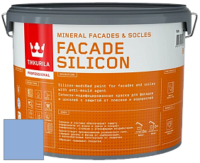 Краска Tikkurila Facade Silicon краска фасадная цвет U196 