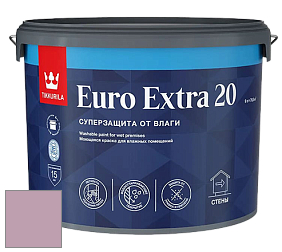 Краска Tikkurila Euro Extra 20 краска для стен и потолков цвет X424 