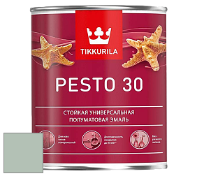 Краска Tikkurila Euro Pesto 30 эмаль цвет X445 Лидо