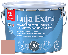 Краска Tikkurila Luja 20 Extra полуматовая краска для влажных помещений цвет V412 