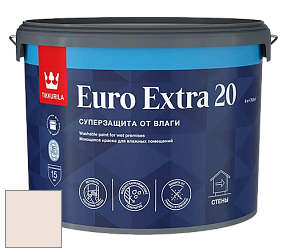 Краска Tikkurila Euro Extra 20 краска для стен и потолков цвет F408 