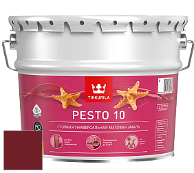Краска Tikkurila Euro Pesto 10 эмаль цвет RAL 3004 