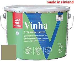 Краска Tikkurila Vinha кроющий антисептик для деревянных фасадов цвет Q589 