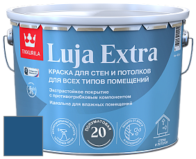 Краска Tikkurila Luja 20 Extra полуматовая краска для влажных помещений цвет M356 