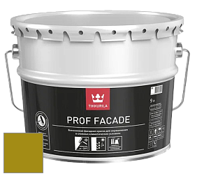 Краска Tikkurila Euro Prof Facade краска фасадная цвет RAL 1027 