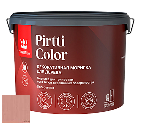 Краска Tikkurila Pirtti Color колеруемая морилка для дерева цвет 3468 Роза