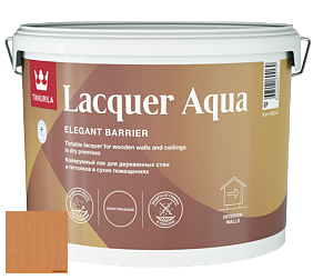 Краска Tikkurila Lacquer Aqua (полуглянцевый) лак интерьерный цвет 3447 Ива