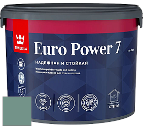 Краска Tikkurila Euro Power 7 краска для стен и потолков цвет K442 