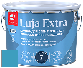 Краска Tikkurila Luja Extra 7 матовая краска для влажных помещений цвет NCS S 2050-B 