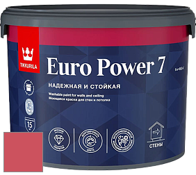 Краска Tikkurila Euro Power 7 краска для стен и потолков цвет S322 
