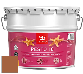 Краска Tikkurila Euro Pesto 10 эмаль цвет N406 