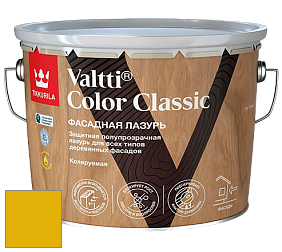 Краска Tikkurila Valtti Color Classic лазурь колеруемая для деревянного фасада цвет RAL 1004 