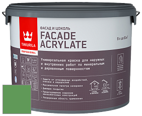 Краска Tikkurila Facade Acrylate краска внутренних и наружных работ цвет S380 