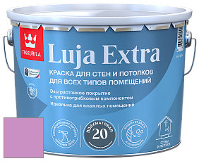 Краска Tikkurila Luja 20 Extra полуматовая краска для влажных помещений цвет NCS S 1050-R40B 