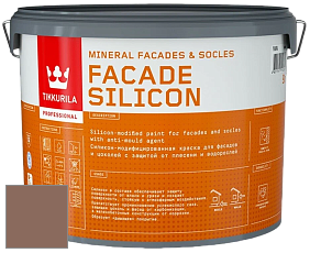 Краска Tikkurila Facade Silicon краска фасадная цвет Q669 