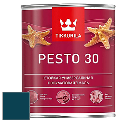 Краска Tikkurila Euro Pesto 30 эмаль цвет RAL 5020 