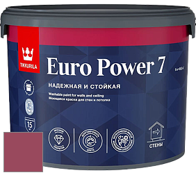 Краска Tikkurila Euro Power 7 краска для стен и потолков цвет N335 