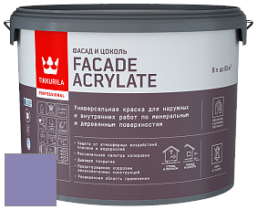 Краска Tikkurila Facade Acrylate краска внутренних и наружных работ цвет S344 