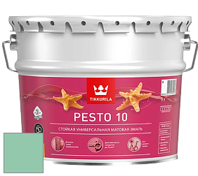 Краска Tikkurila Euro Pesto 10 эмаль цвет J374 