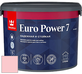 Краска Tikkurila Euro Power 7 краска для стен и потолков цвет G324 