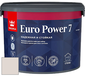 Краска Tikkurila Euro Power 7 краска для стен и потолков цвет Y482 
