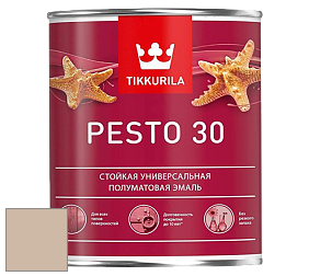 Краска Tikkurila Euro Pesto 30 эмаль цвет X463 Песчаник