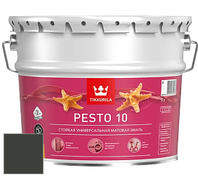Краска Tikkurila Euro Pesto 10 эмаль цвет RAL 6015 
