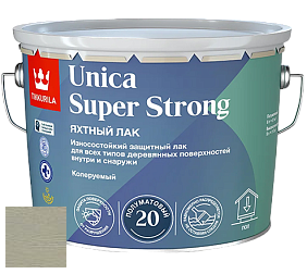 Краска Tikkurila Unica Super Strong (полуматовый) лак яхтный цвет 3439 Шерсть