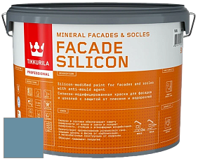 Краска Tikkurila Facade Silicon краска фасадная цвет Q439 