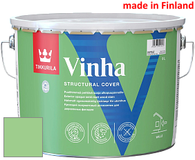 Краска Tikkurila Vinha кроющий антисептик для деревянных фасадов цвет X380 