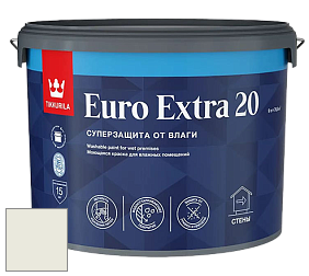 Краска Tikkurila Euro Extra 20 краска для стен и потолков цвет F451 