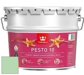 Краска Tikkurila Euro Pesto 10 эмаль цвет RAL 6019 