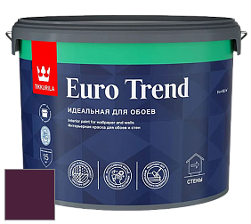 Краска Tikkurila Euro Trend краска для стен и потолков цвет RAL 4007 