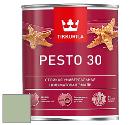 Краска Tikkurila Euro Pesto 30 эмаль цвет V384 Камелия