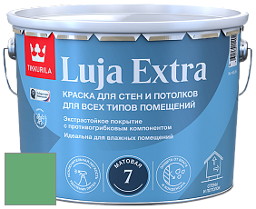Краска Tikkurila Luja Extra 7 матовая краска для влажных помещений цвет NCS S 2050-G10Y 