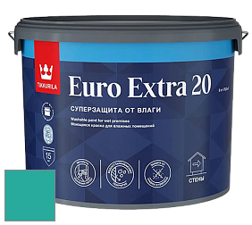 Краска Tikkurila Euro Extra 20 краска для стен и потолков цвет NCS S 2050-B60G 