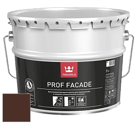 Краска Tikkurila Euro Prof Facade краска фасадная цвет RAL 8016 