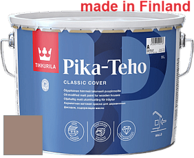 Краска Tikkurila Pika-Teho краска для деревянных фасадов цвет V477 Каменная стена