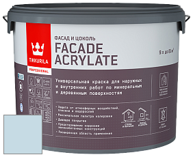 Краска Tikkurila Facade Acrylate краска фасадная цвет G357 